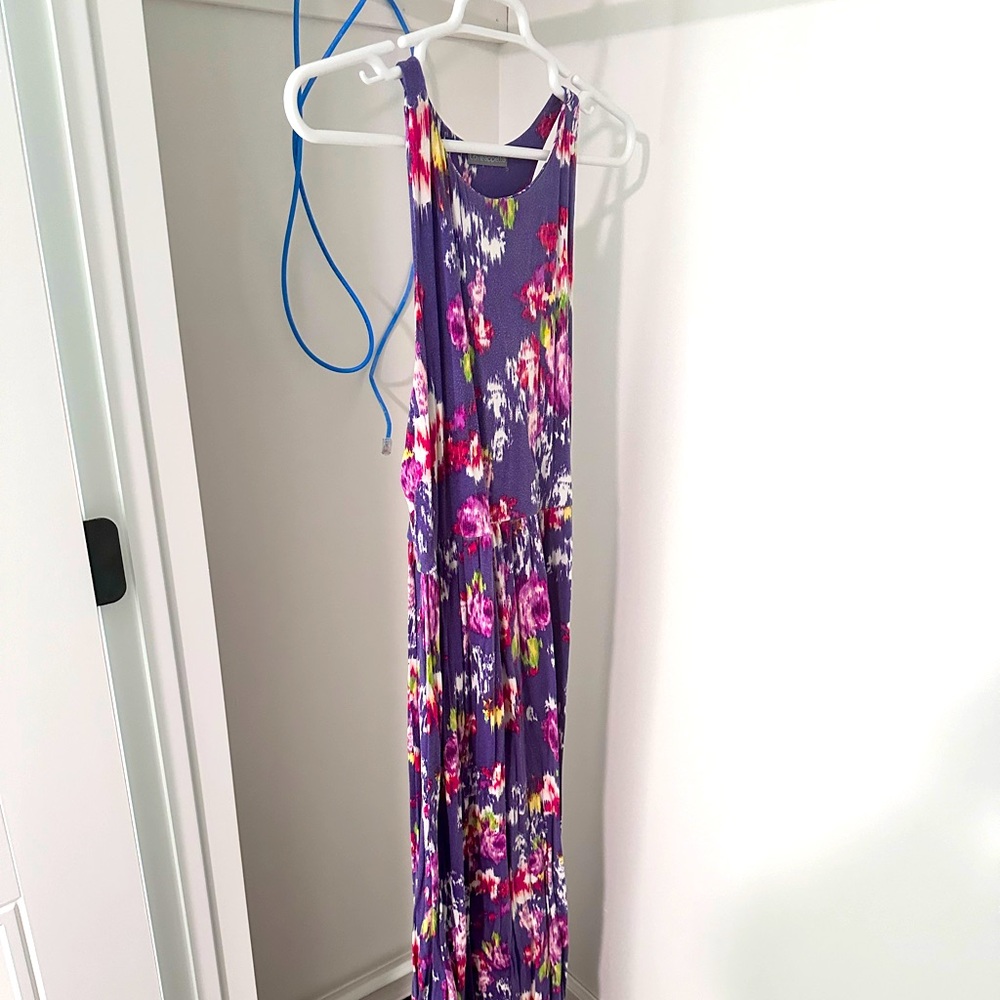 Floral Cotton Maxi Dress